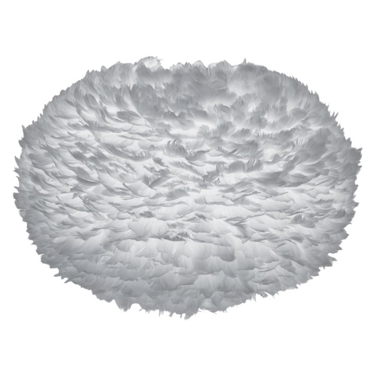 Люстра из перьев Plumage Grey Серый Люстра из перьев Plumage Grey Серый в Рязани | Loft Concept