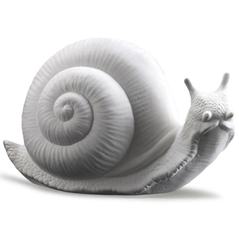 Статуэтка Abhika Snail Bisc. White Белый Статуэтка Abhika Snail Bisc. White Белый в Рязани | Loft Concept
