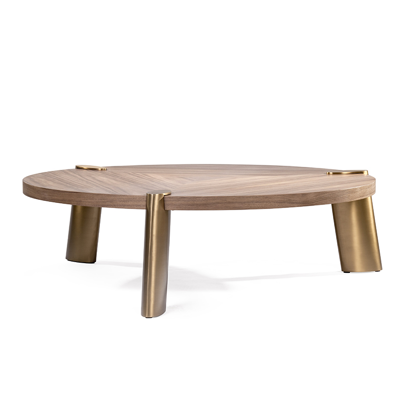 Кофейный стол Woodward coffee table Древесина Золотой Кофейный стол Woodward coffee table Древесина Золотой в Рязани | Loft Concept