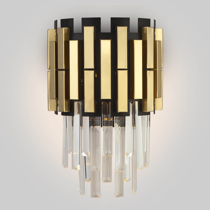 Бра Garsent Sconce Черный Золотой Бра Garsent Sconce Черный Золотой в Рязани | Loft Concept