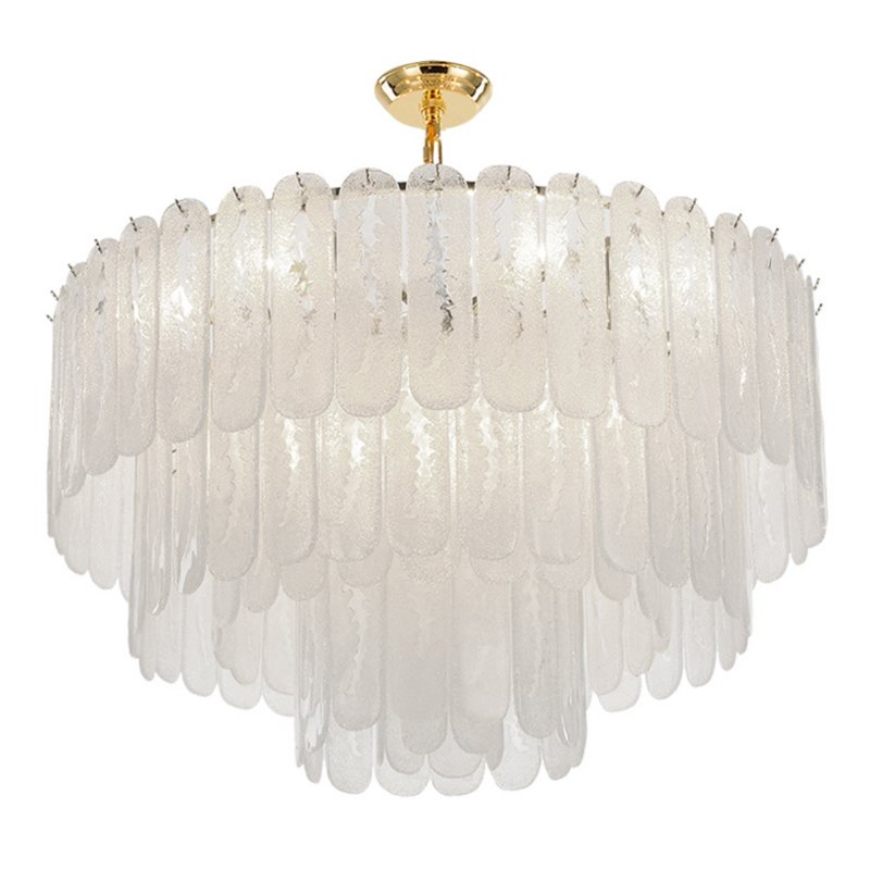 Люстра Chandelier Riveria II Латунь Прозрачный Люстра Chandelier Riveria II Латунь Прозрачный в Рязани | Loft Concept