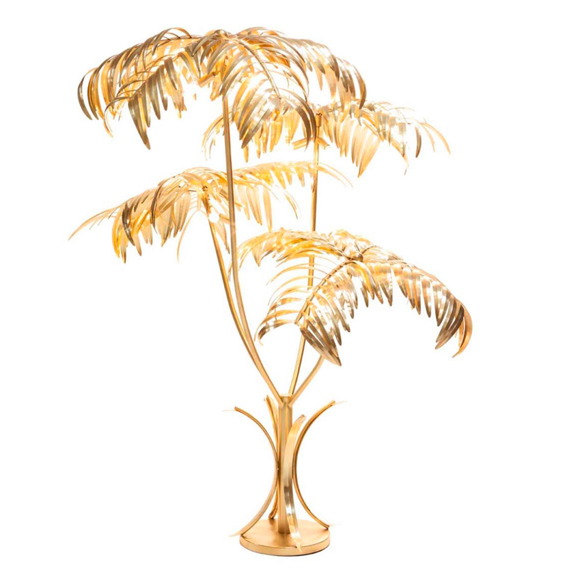 Торшер Golden Palm Floor Lamp Золотой в Рязани | Loft Concept 