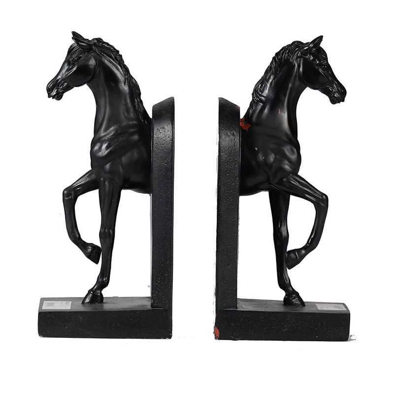 Держатель для книг Two horses Черный Держатель для книг Two horses Черный в Рязани | Loft Concept