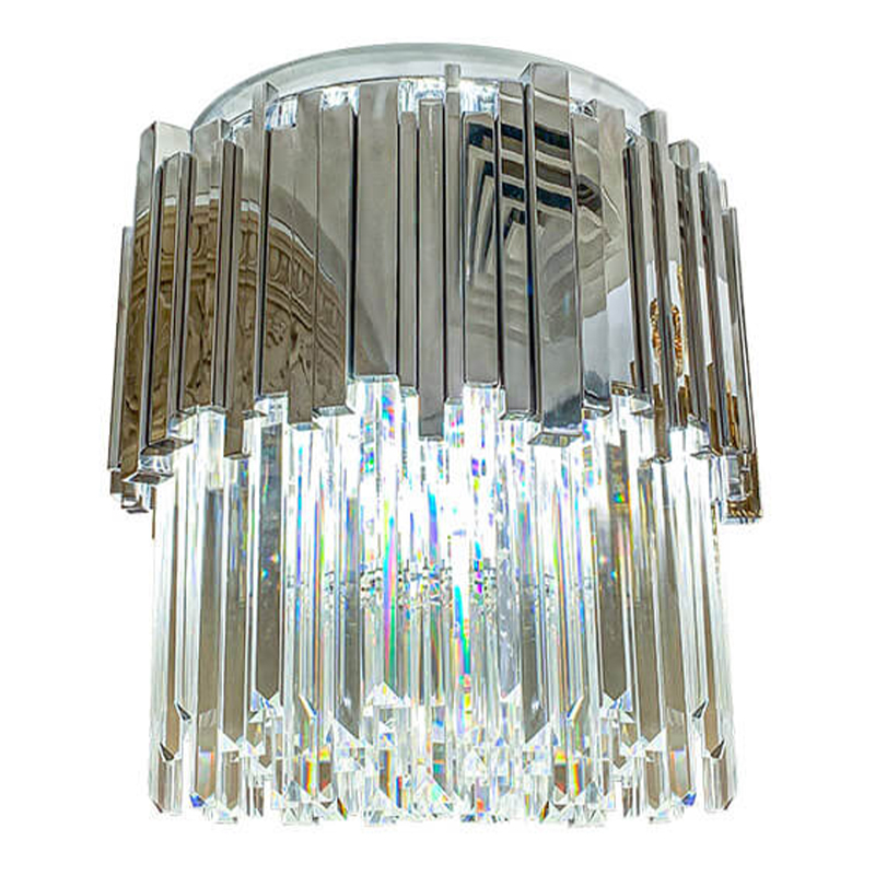 Потолочный светильник Luxxu Modern Round Light Silver 45 Прозрачное Стекло Серебряный Потолочный светильник Luxxu Modern Round Light Silver 45 Прозрачное Стекло Серебряный в Рязани | Loft Concept
