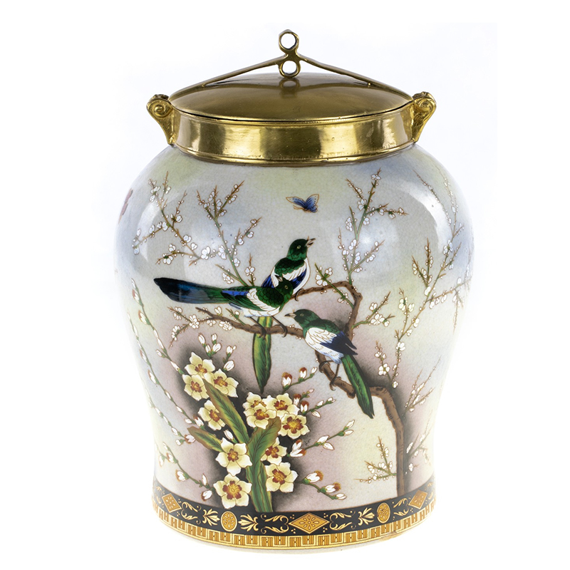 Ваза Magpies on Cherry Blossom Vase Золотой Мульти Ваза Magpies on Cherry Blossom Vase Золотой Мульти в Рязани | Loft Concept