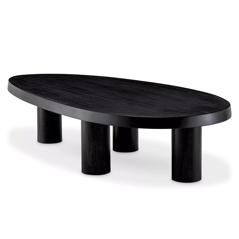 Кофейный стол Eichholtz Coffee Table Prelude Black Черный Кофейный стол Eichholtz Coffee Table Prelude Black Черный в Рязани | Loft Concept