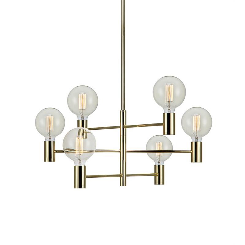 Люстра Helix Chandelier Gold Золотой Люстра Helix Chandelier Gold Золотой в Рязани | Loft Concept