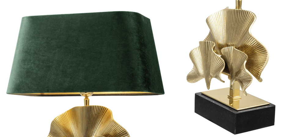 Настольная лампа Eichholtz Table Lamp Olivier green Настольная лампа Eichholtz Table Lamp Olivier green - Loft-Concept в Рязани