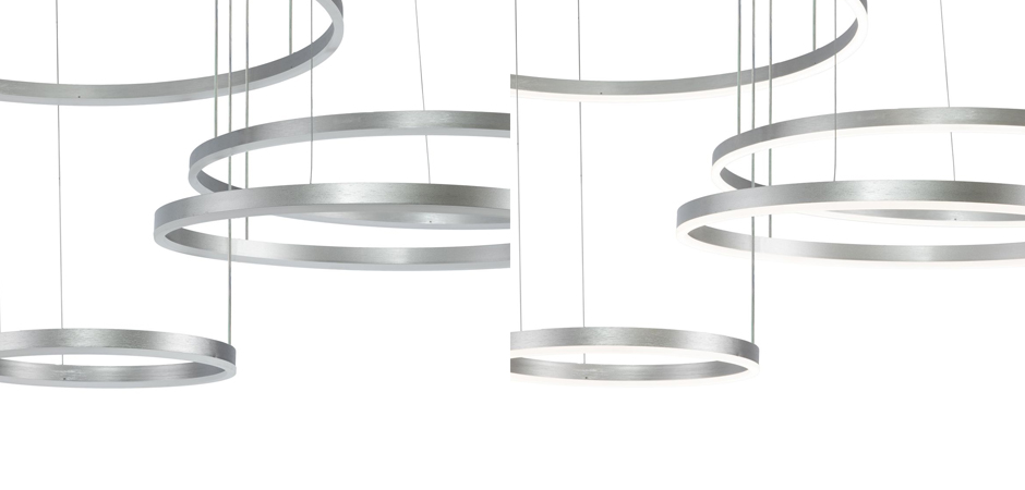 Подвесной светильник Neo Circles Silver Подвесной светильник Neo Circles Silver - Loft-Concept в Рязани