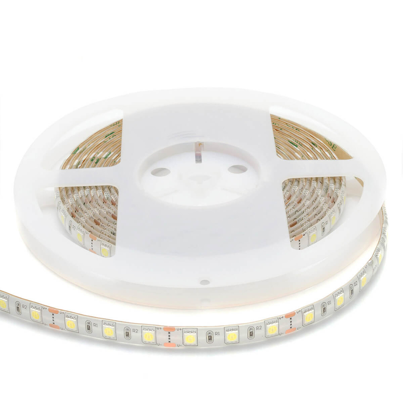 Светодиодная влагозащищенная лента 14,4W/m 60Led/m 5050SMD холодный белый 1M Белый Светодиодная влагозащищенная лента 14,4W/m 60Led/m 5050SMD холодный белый 1M Белый в Рязани | Loft Concept