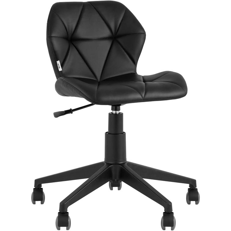 Офисный Стул Jeroen Chair Черная Экокода Черный в Рязани | Loft Concept 
