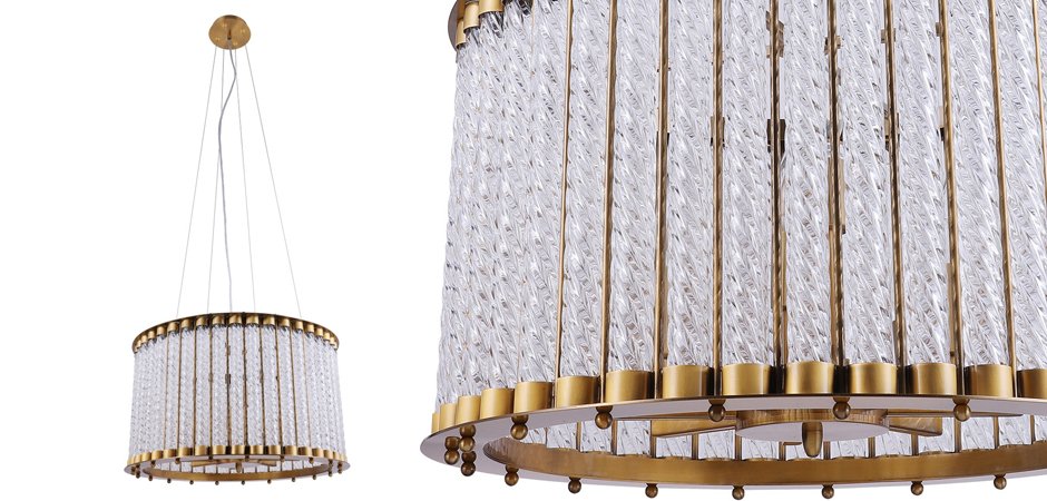 Люстра Glass Spirals Люстра Glass Spirals - Loft-Concept в Рязани