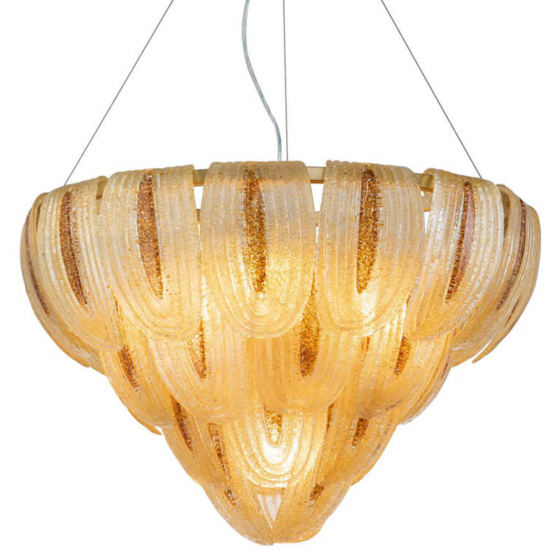 Люстра Drooping Leaves Chandelier 80 Золотой Люстра Drooping Leaves Chandelier 80 Золотой в Рязани | Loft Concept