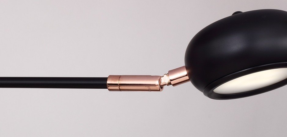 Люстра Curved Stix Chandelier 6 Black - Loft-Concept в Рязани