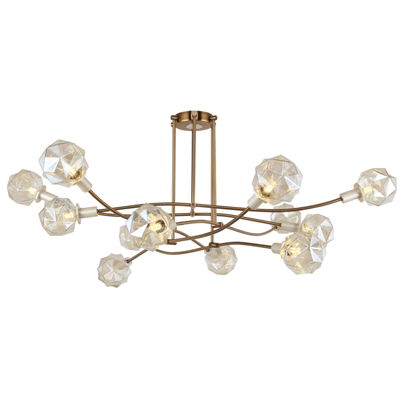 Люстра Severine Chandelier Золотой Золотой Шампань в Рязани | Loft Concept 