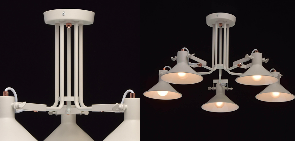 Потолочный светильник Rotating Light White Потолочный светильник Rotating Light White - Loft-Concept в Рязани
