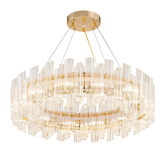 Люстра KEBO AMAZING GLASS CHANDELIER Прозрачное Стекло Золотой Люстра KEBO AMAZING GLASS CHANDELIER Прозрачное Стекло Золотой в Рязани | Loft Concept