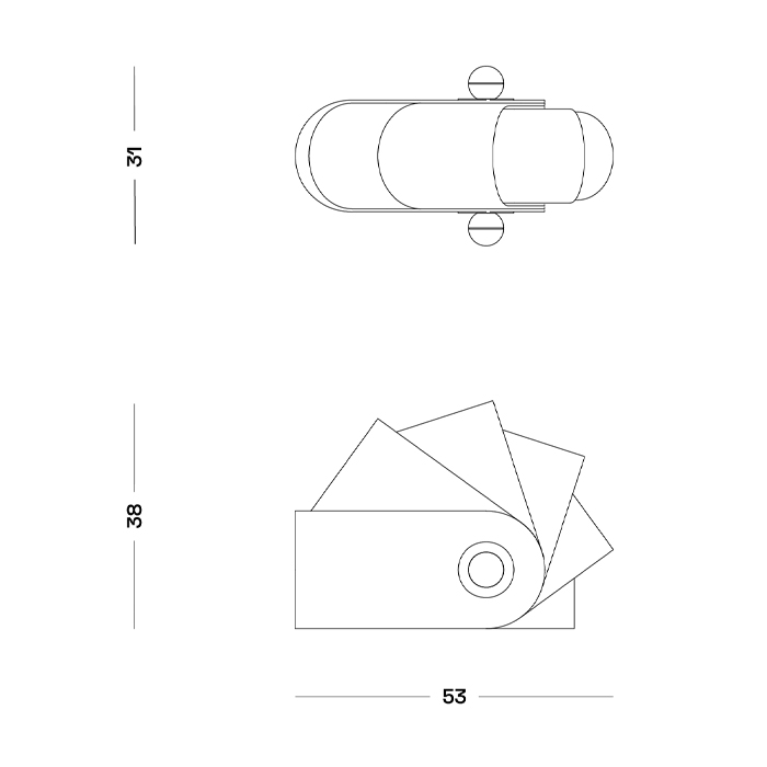 Настольная дизайнерская лампа Poltronova Ghepre Table Lamp в Рязани