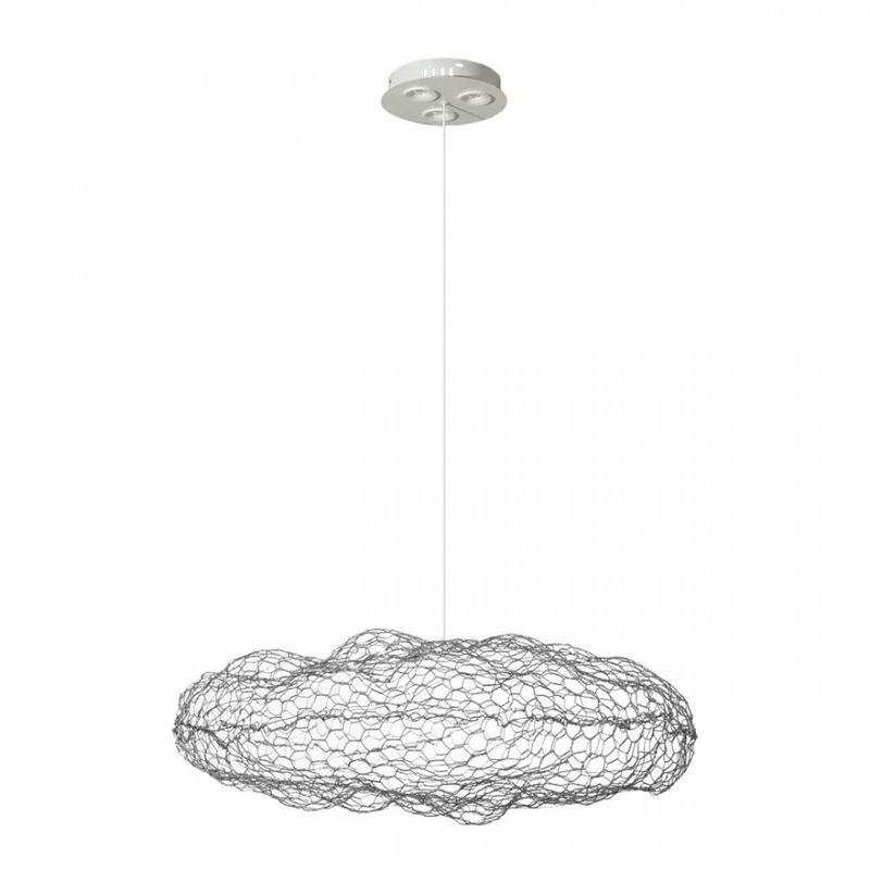 Светодиодная Люстра Серебряная Сеть LED Cloud Silver Серебряный Светодиодная Люстра Серебряная Сеть LED Cloud Silver Серебряный в Рязани | Loft Concept