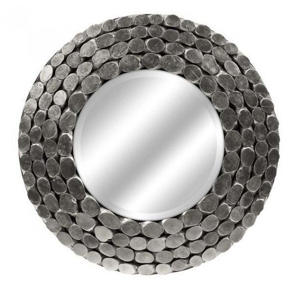 Зеркало Chain Design Серебряный Зеркало Chain Design Серебряный в Рязани | Loft Concept