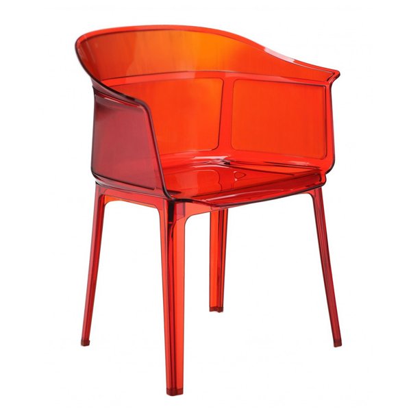 Стул Papyrus Kartell Красный Стул Papyrus Kartell Красный в Рязани | Loft Concept