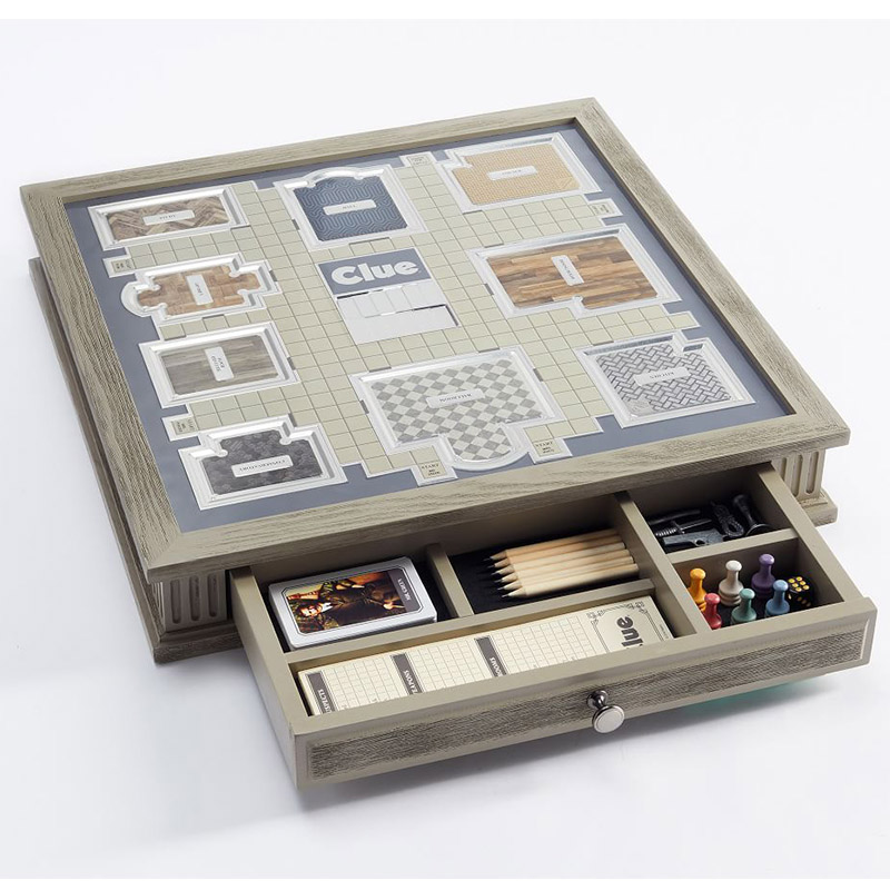 Настольная Игра "Clue" Luxury Edition Светло-серый Настольная Игра "Clue" Luxury Edition Светло-серый в Рязани | Loft Concept