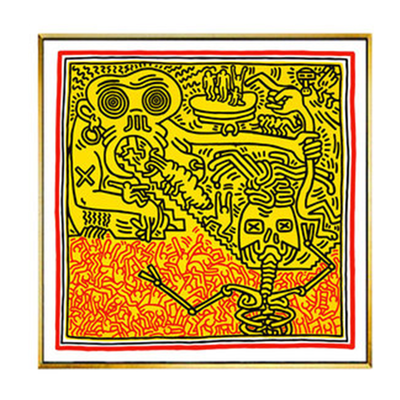 Постер Keith Haring 13 Мульти Постер Keith Haring 13 Мульти в Рязани | Loft Concept