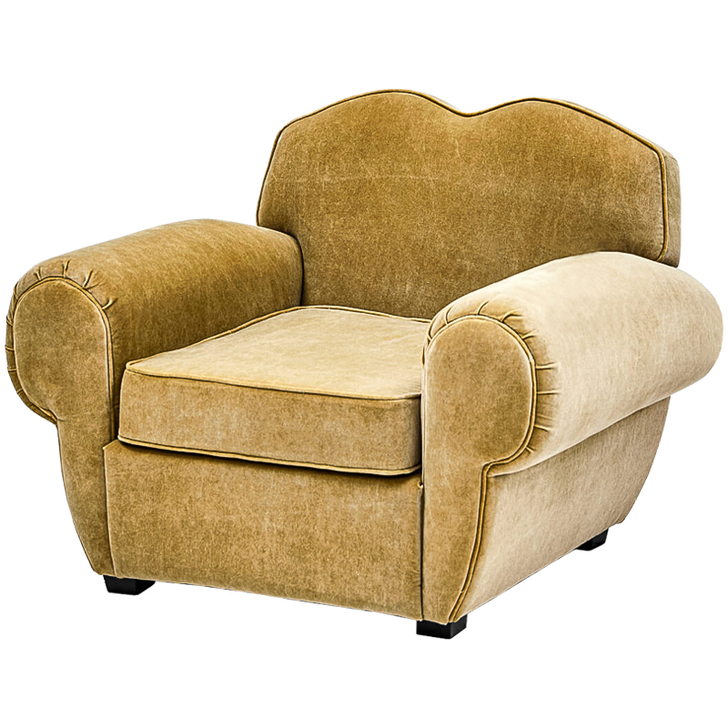 Кресло Braganza Chair Mustard Горчичный Кресло Braganza Chair Mustard Горчичный в Рязани | Loft Concept