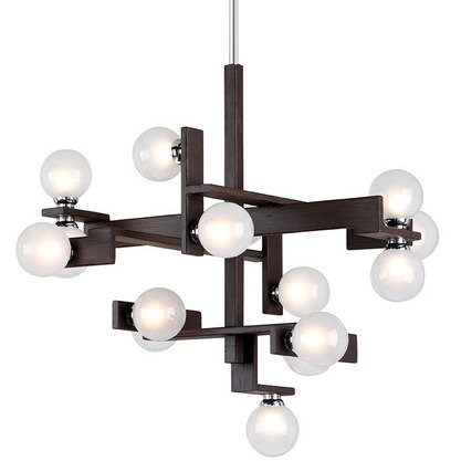 Люстра Troy Lighting Network Chandelier Коричневый Люстра Troy Lighting Network Chandelier Коричневый в Рязани | Loft Concept