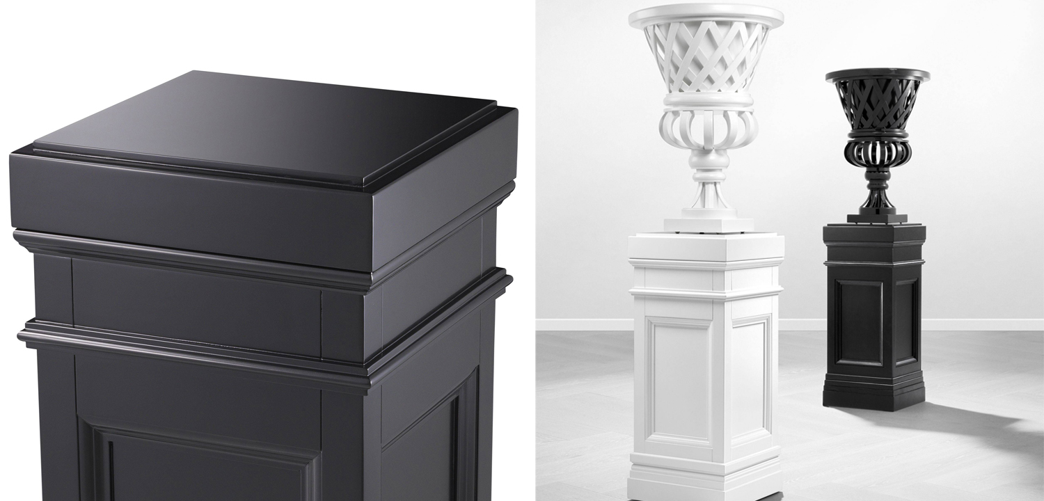 Подставка Eichholtz Сolumn Marceau black - фото