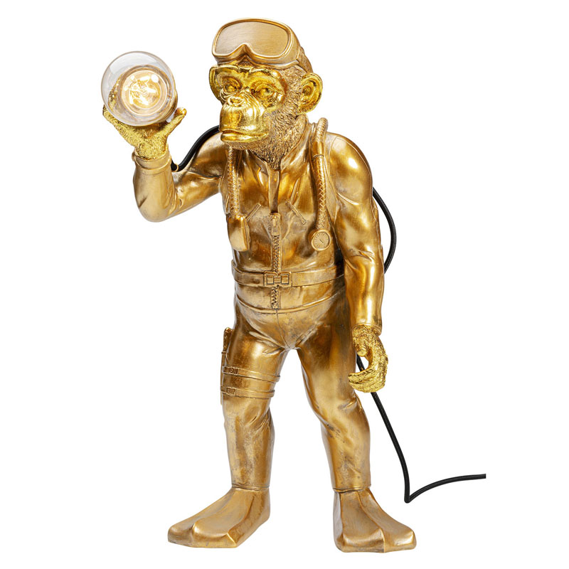 Настольная лампа Monkey Diver Table Lamp Золотой Настольная лампа Monkey Diver Table Lamp Золотой в Рязани | Loft Concept