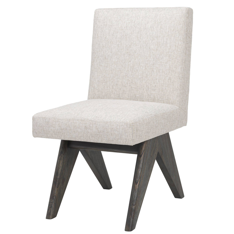 Стул Eichholtz Dining Chair Erudit Коричневый Латунь Серый Стул Eichholtz Dining Chair Erudit Коричневый Латунь Серый в Рязани | Loft Concept