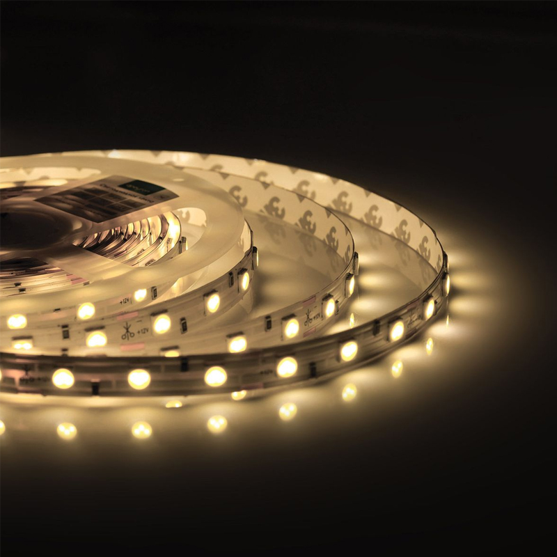 Светодиодная влагозащищенная лента 14,4W/m 60LED/m 5050SMD теплый белый 5M Белый Светодиодная влагозащищенная лента 14,4W/m 60LED/m 5050SMD теплый белый 5M Белый в Рязани | Loft Concept