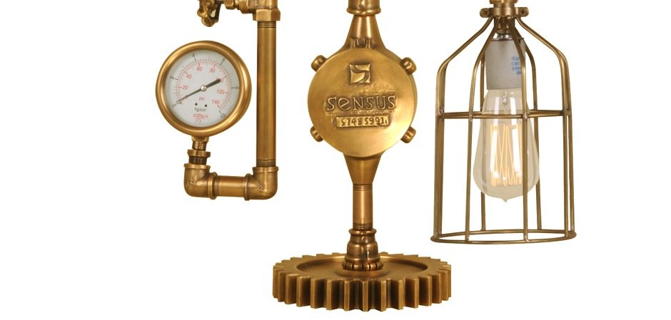 Настольная лампа Medium Brass Loft Настольная лампа Medium Brass Loft - Loft-Concept в Рязани