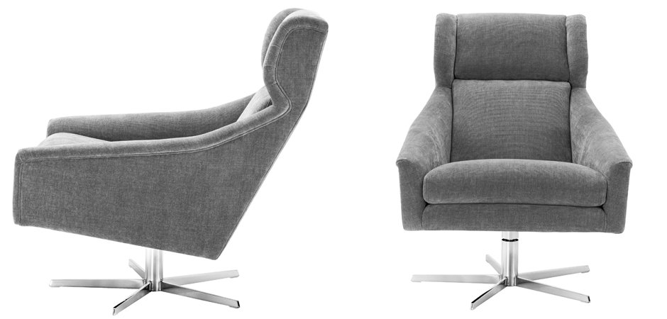 Кресло Eichholtz Swivel Chair Nara Кресло Eichholtz Swivel Chair Nara - Loft-Concept в Рязани