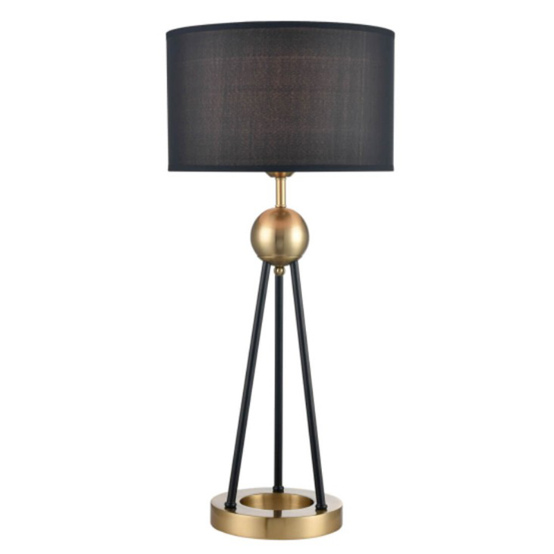 Настольная лампа Renske Table Lamp Черный Латунь Настольная лампа Renske Table Lamp Черный Латунь в Рязани | Loft Concept