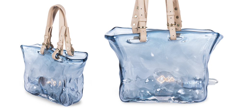 Настольная лампа Bag Lamp blue Настольная лампа Bag Lamp blue - Loft-Concept в Рязани