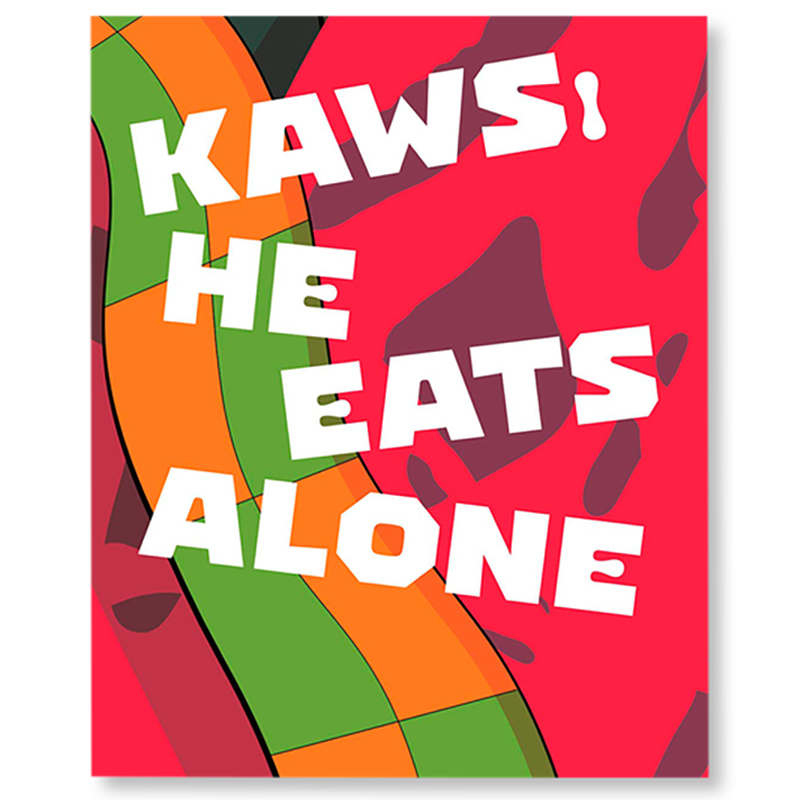 Kaws: He Eats Alone Kaws: He Eats Alone в Рязани | Loft Concept