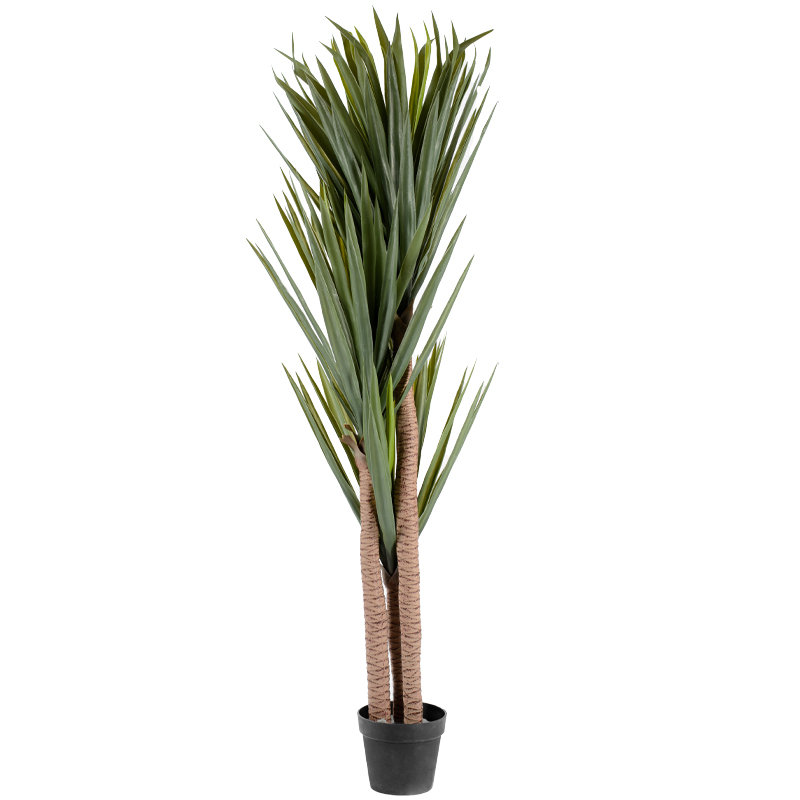 Декоративный искусственный цветок Yucca Plant Зеленый Декоративный искусственный цветок Yucca Plant Зеленый в Рязани | Loft Concept
