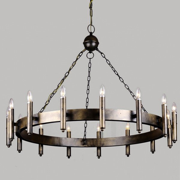 Люстра Loft Castle Chandelier 15 Металлик винтаж в Рязани | Loft Concept 