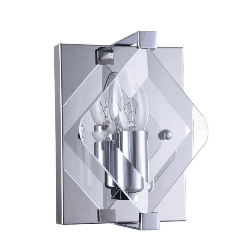 Бра Glass Rhombus Lighting Хром Бра Glass Rhombus Lighting Хром в Рязани | Loft Concept