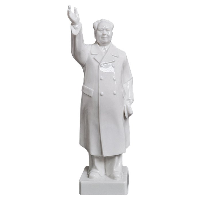 Керамическая статуэтка Мао Цзэдун Mao Zedong Белый Керамическая статуэтка Мао Цзэдун Mao Zedong Белый в Рязани | Loft Concept