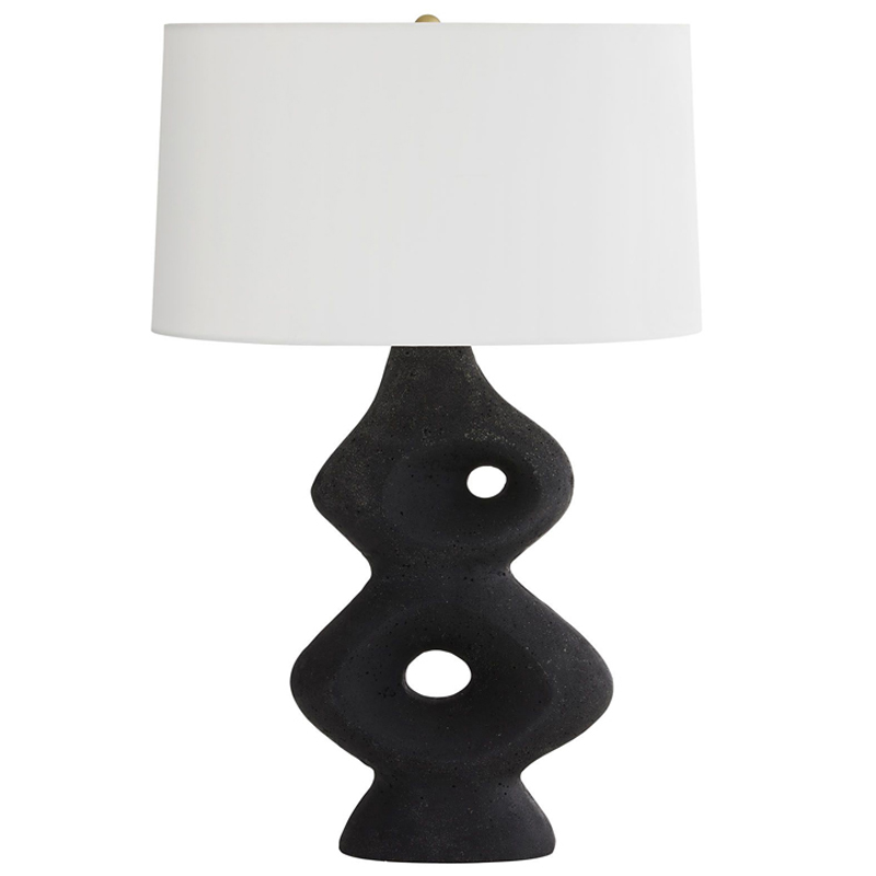 Дизайнерская настольная лампа JEMAI LAMP Черный Белый Золотой Дизайнерская настольная лампа JEMAI LAMP Черный Белый Золотой в Рязани | Loft Concept