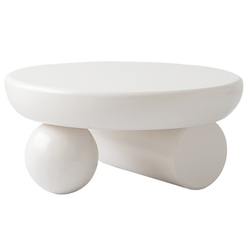 Кофейный стол Pugh Coffee Table Белый Кофейный стол Pugh Coffee Table Белый в Рязани | Loft Concept