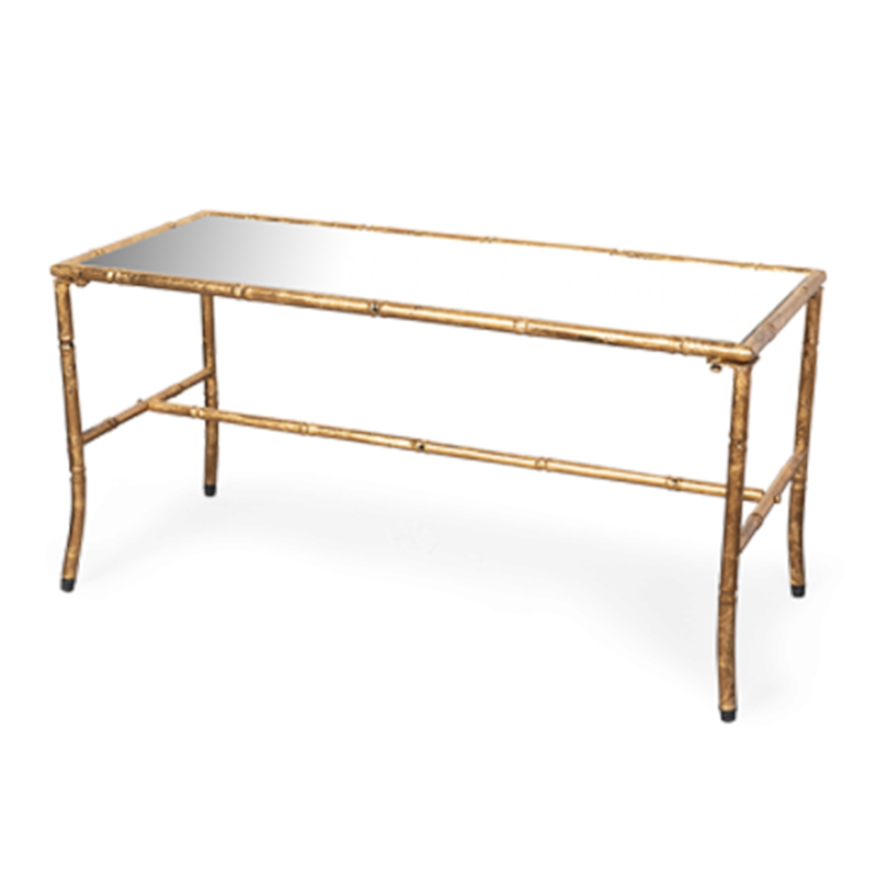 Кофейный стол Dan Mirror Tabletop Coffee Table Золотой Кофейный стол Dan Mirror Tabletop Coffee Table Золотой в Рязани | Loft Concept