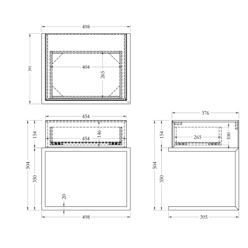 Тумбочка зеркальная с ящиком Mirror Chrome Cabinet Тумбочка зеркальная с ящиком Mirror Chrome Cabinet в Рязани