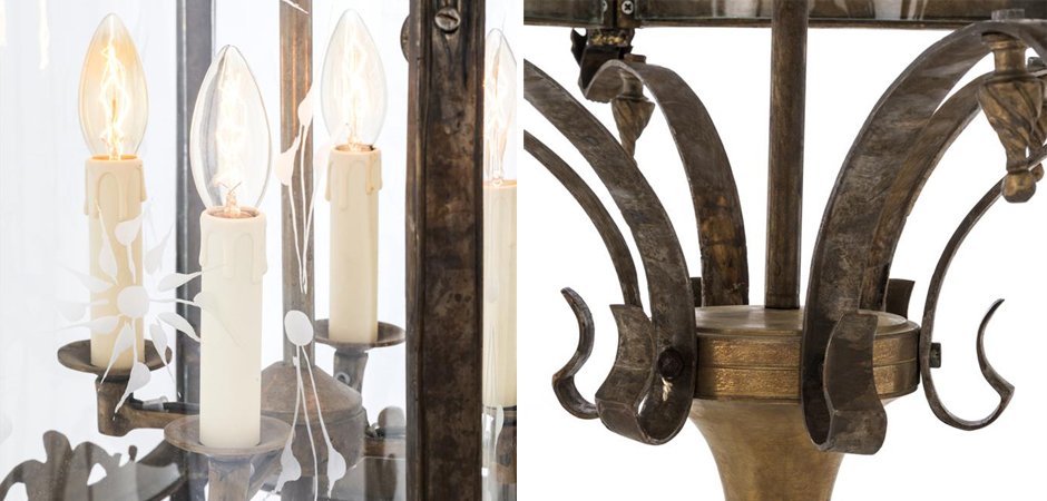 Люстра Eichholtz Lantern Place Des Vosges Люстра Eichholtz Lantern Place Des Vosges - Loft-Concept в Рязани