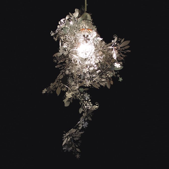 Подвесной светильник Garland Light Медь Серебряный Золотой Подвесной светильник Garland Light Медь Серебряный Золотой в Рязани | Loft Concept