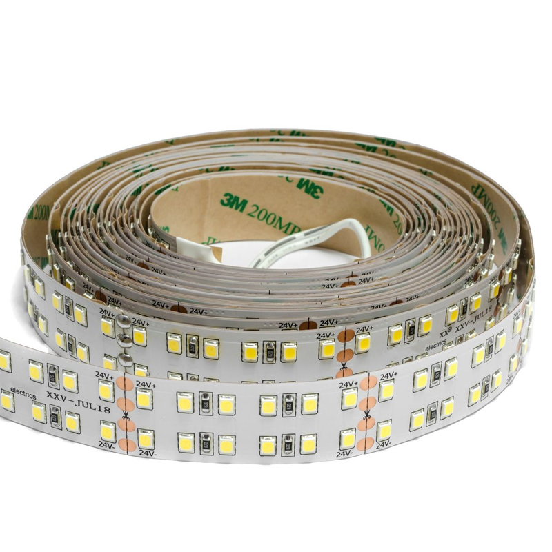 Светодиодная лента 38W/m 240LED/m 2835SMD теплый белый 5M Белый Светодиодная лента 38W/m 240LED/m 2835SMD теплый белый 5M Белый в Рязани | Loft Concept