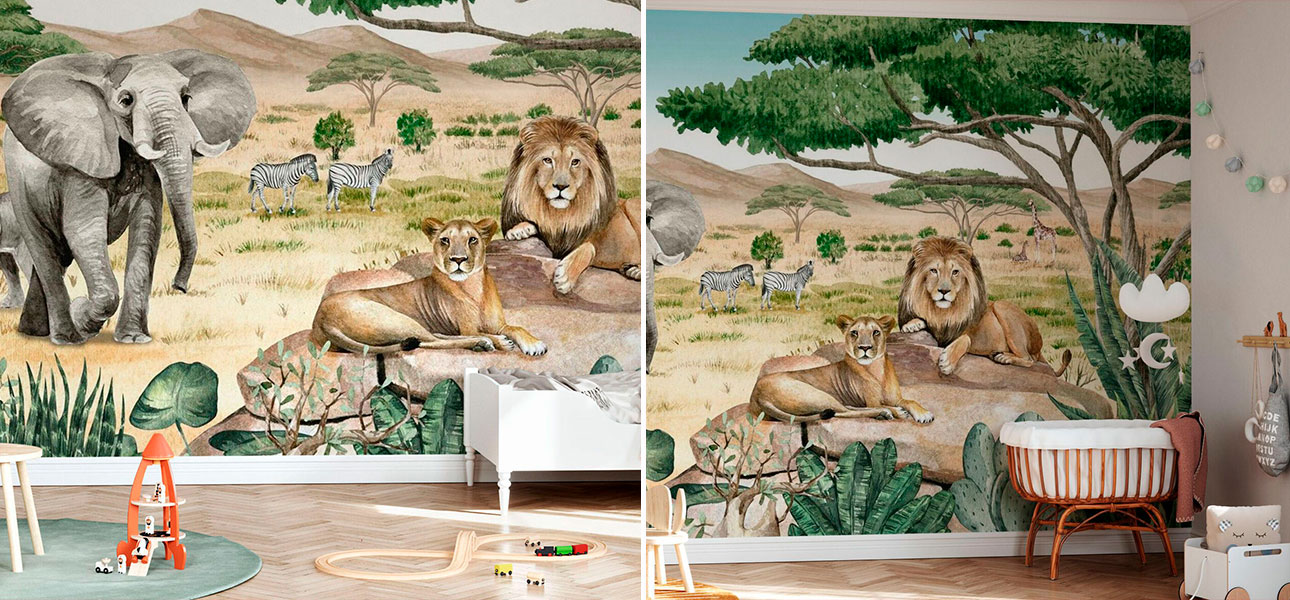 Обои ручная роспись Savannah Secrets - фото №2